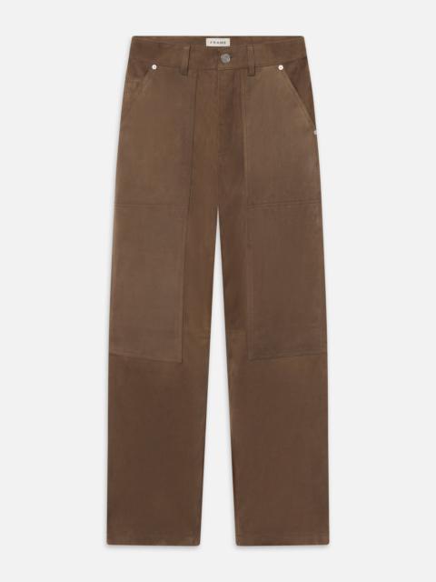 The Society Archive Suede Workwear Pants