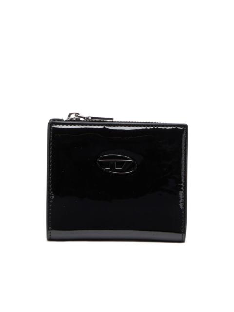 Play III patent leather cardholder