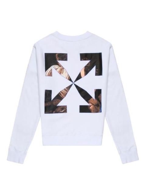 Off-White FW20 Caravaggio Angel Sweatershirt OMBA025E20FLE0050110