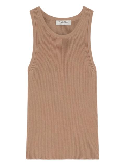 Amburgo rib-knit tank top