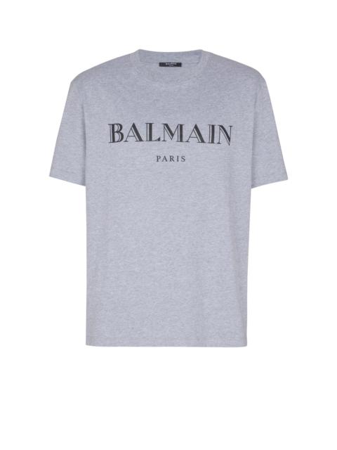 T-shirt with Balmain print