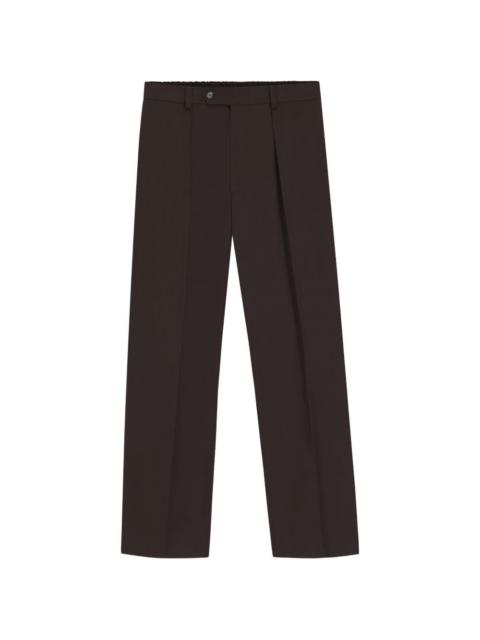 pleated trousers