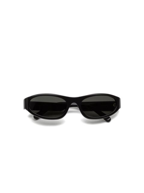 Yozamei oval-frame sunglasses
