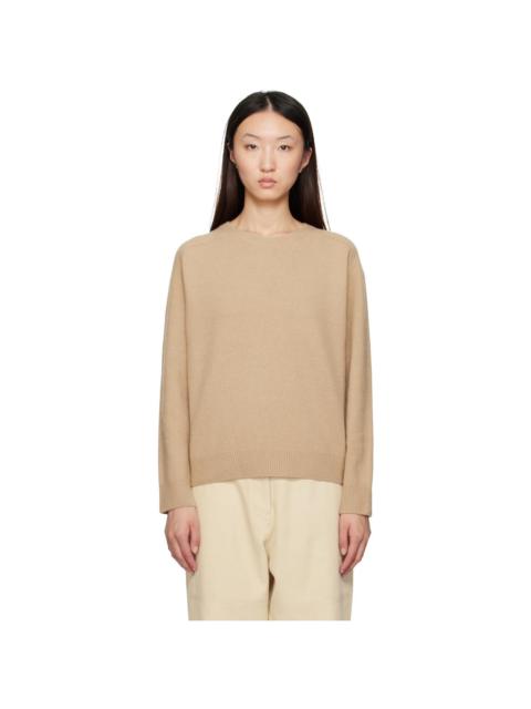 Beige Raglan Sweater