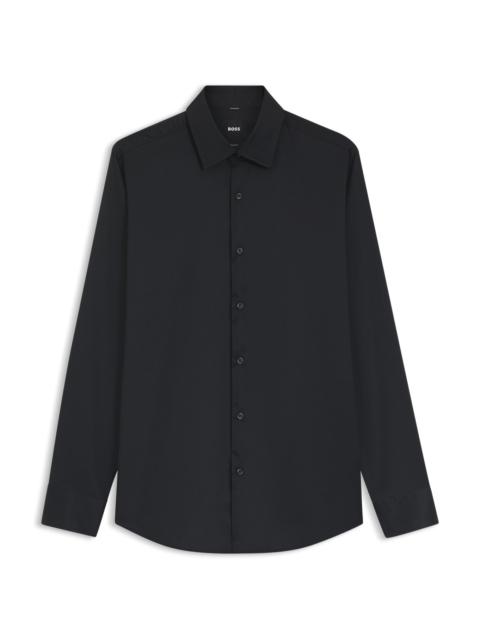 SLIM-FIT SHIRT IN PERFORMANCE-STRETCH TWILL