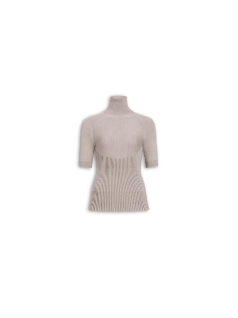RIB WOOL TOP