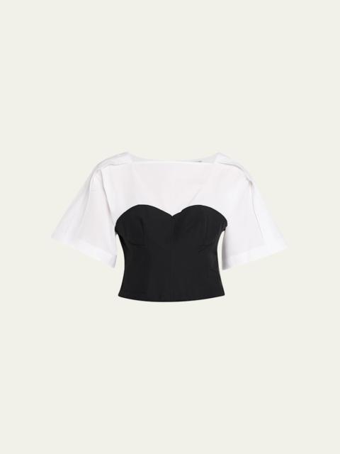 Hallen Short-Sleeve Combo Top