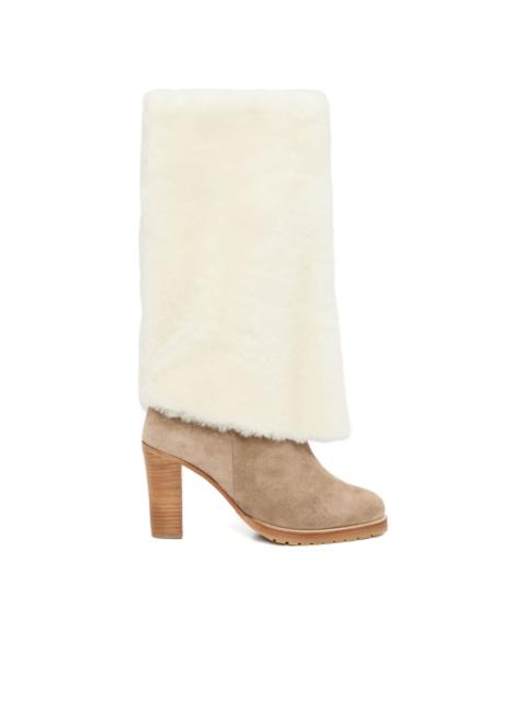 shearling boots
