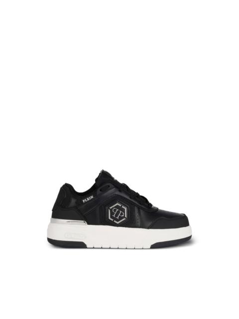 SK8R logo-plaque low-top sneakers