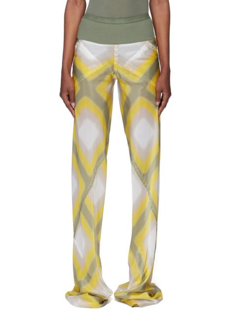 all-over graphic-print trousers