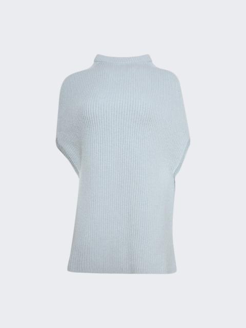 Crater Turtleneck Pale Blue
