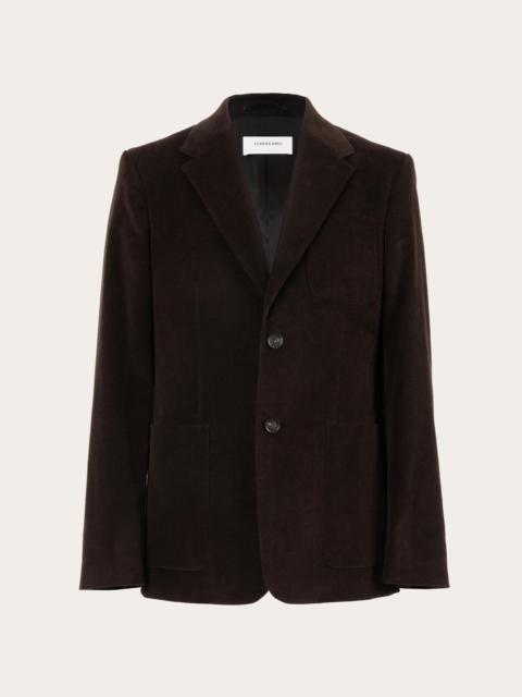 Corduroy blazer