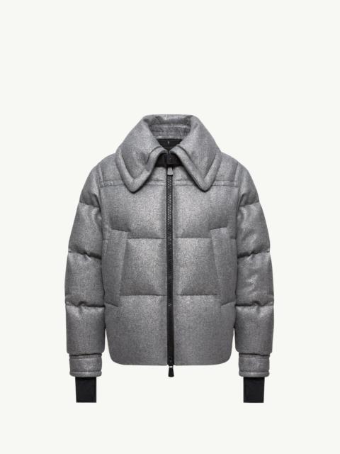 Sandane Metallic Wool Blend Short Down Jacket