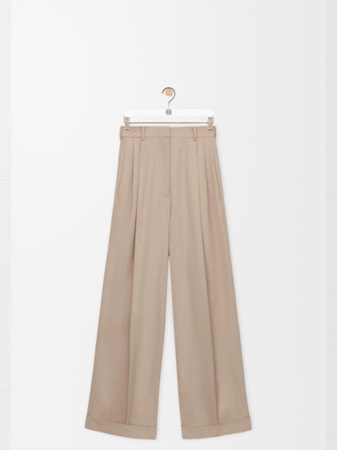 Trousers in cotton