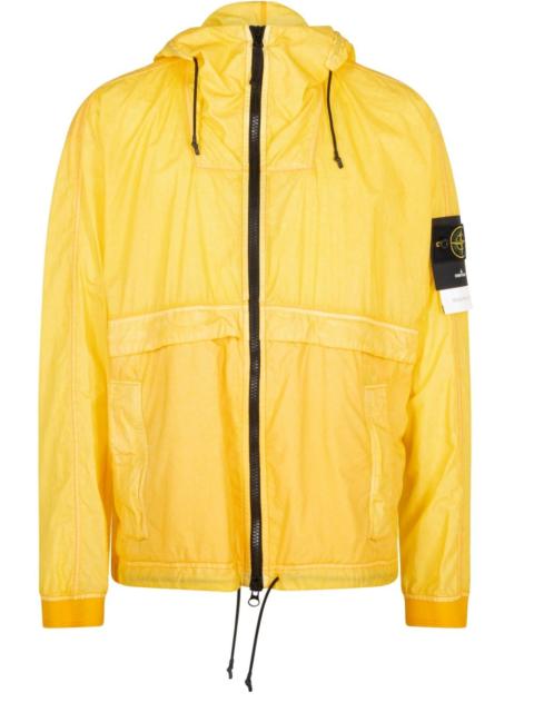hooded "Yellow" jacket