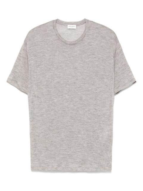 fine-knit T-shirt