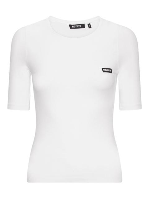 short-sleeve logo T-shirt