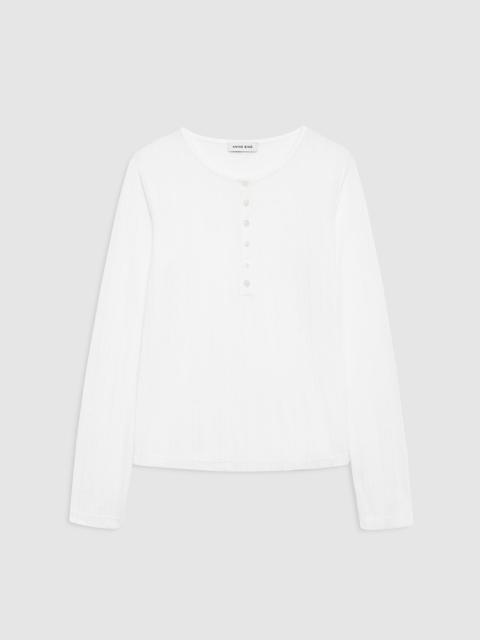 Pia Long Sleeve Tee - Off White
