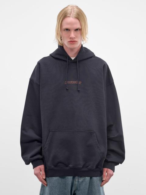 Navy Oversized Molleton Pornstar Hoodie