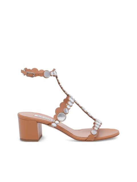 studded afterglow leather sandals