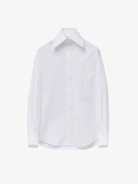 Embroidered Skull Shirt