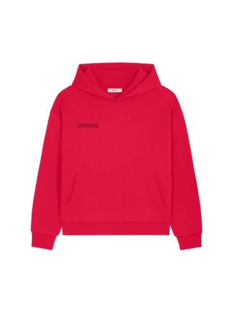 Womens 365 Heavyweight Hoodie - Goji Red