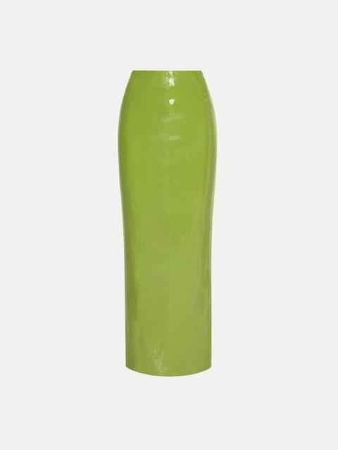 SEQUIN JERSEY PENCIL SKIRT