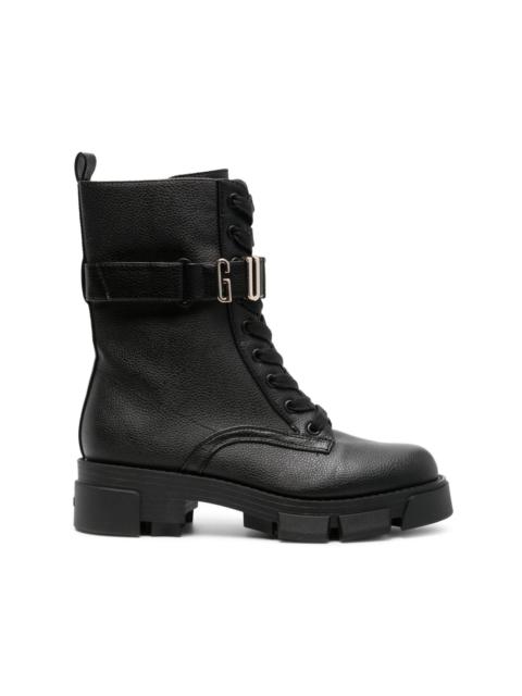 Madox logo-plaque boots