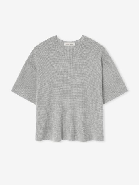 Waffle Short Sleeve Sweater