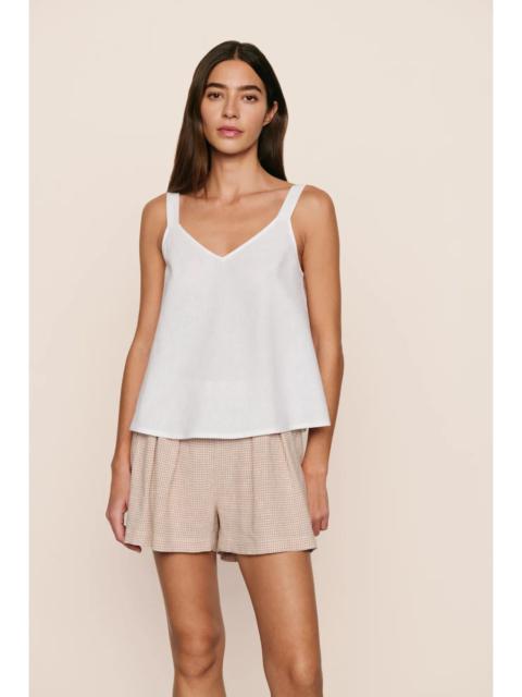 Linen Blend Relaxed Short