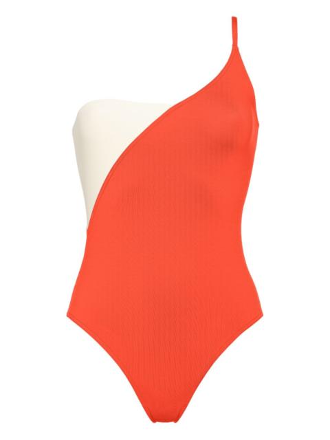 Tandem one-piece swimsuit