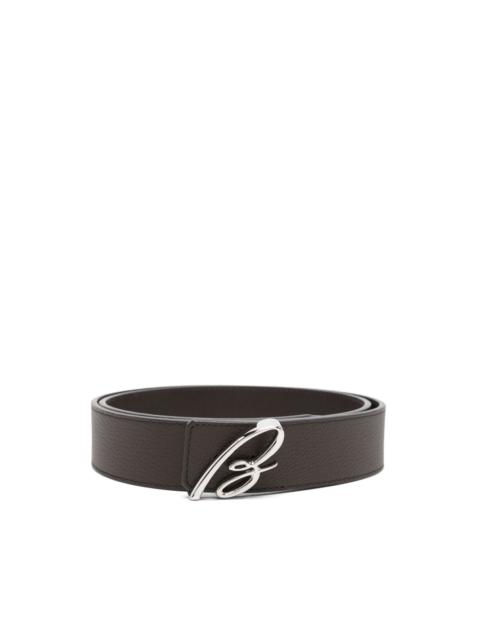 logo-buckle belt