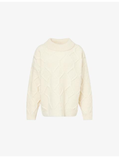 Skagen Cable-Knit Wool Jumper