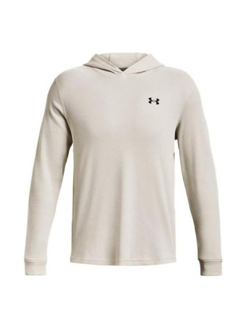 Under Armour Waffle Athletic Hoodie 'Cream White' 1302362-110