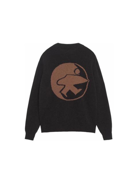 Stussy x Our Legacy Knitted Roundneck Dark Brown Surfman