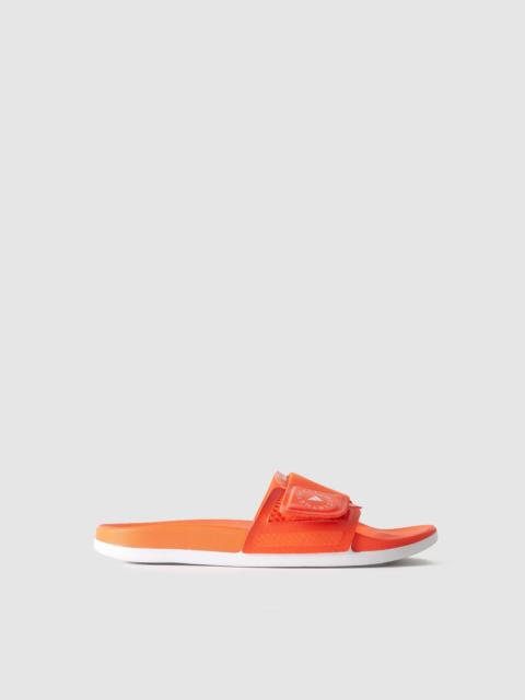 Adidas By Stella McCartney Women's Logo Orange Pool Slides