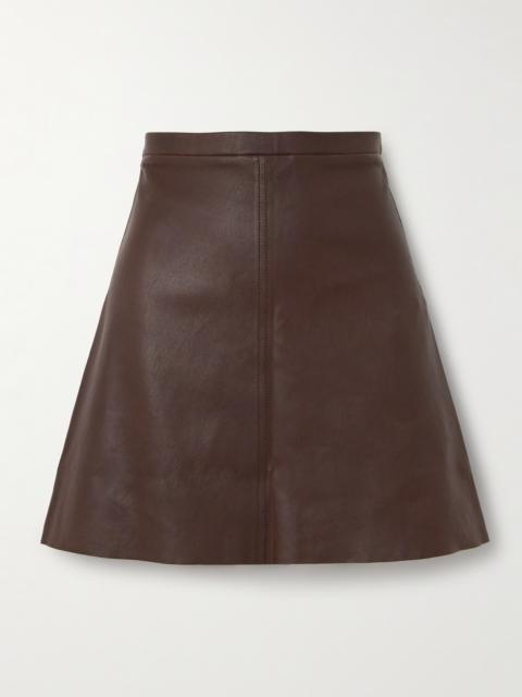 Lucie Leather Mini Skirt