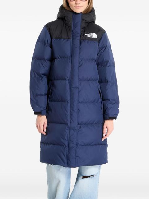 hooded padded parka