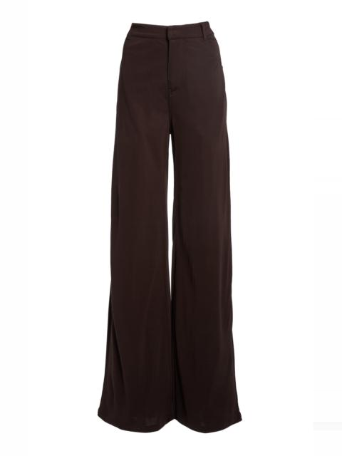 Relaxed Jersey Jeans brown