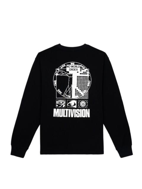Multi Vision Long Sleeve Shirt - Black