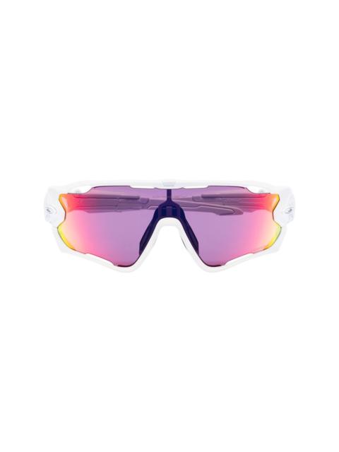 Jawbreaker shield-frame sunglasses