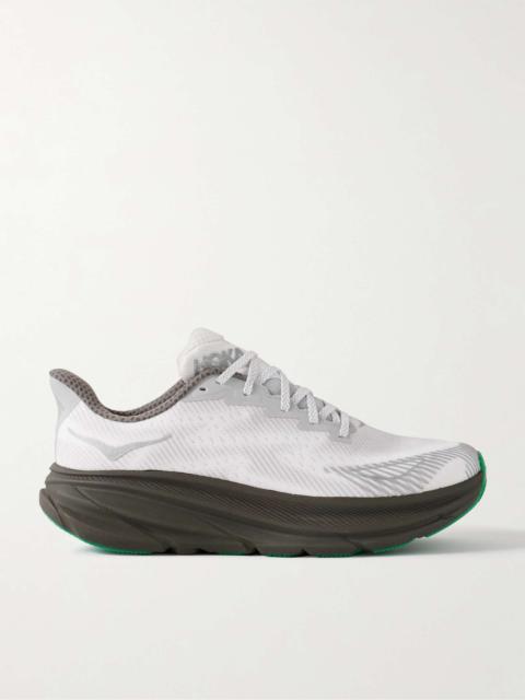 Clifton 9 GTX Rubber-Trimmed Mesh Sneakers