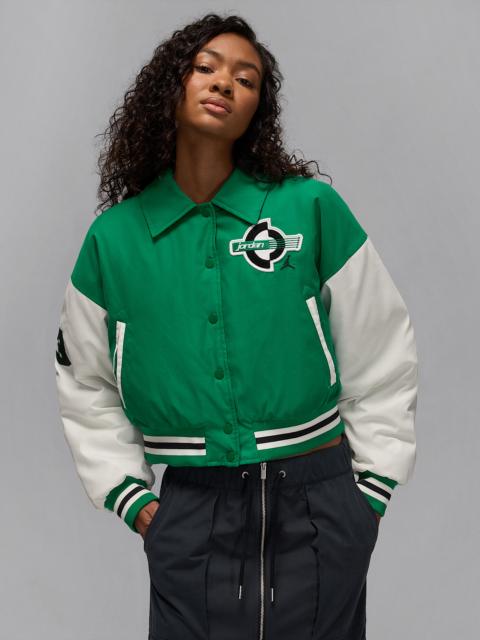 Jordan Brooklyn Women's Therma-FIT Varsity Jacket