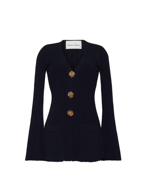 Estella Top
Ribbed Ease with Golden Blooms