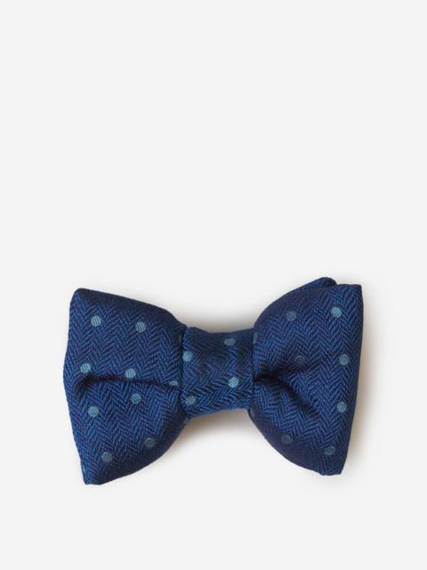 SILK POLKA DOTS BOW TIE
