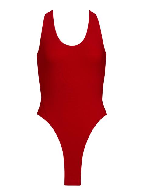 Crossback Bodysuit red