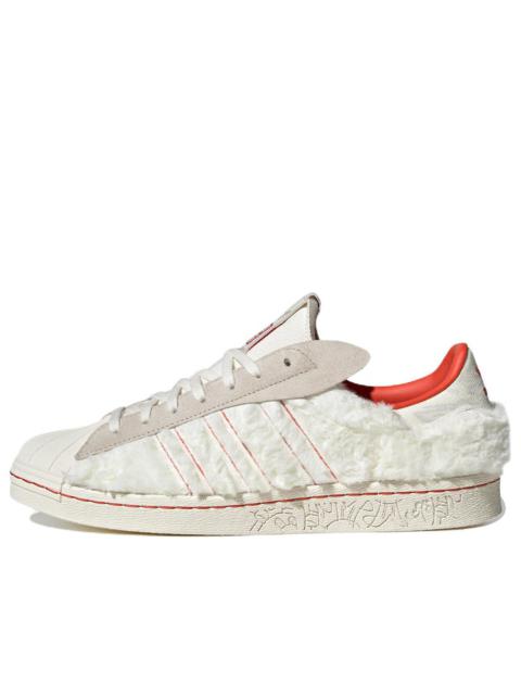 adidas originals Superstar 80s x Han Meilin 'White Red' ID4380
