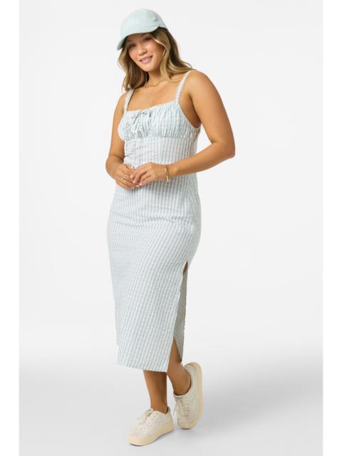 Wiley Plaid Dress Midi Dress