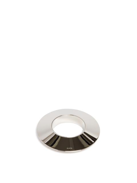 Silver Blade Cuff Bracelet