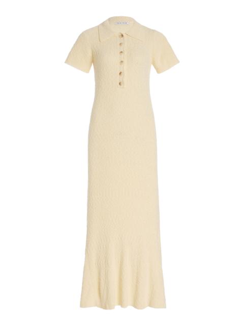 Wistful Knit Midi Dress ivory